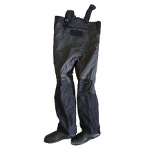 Breathable Waterproof Chest Wader Carriage Bags Fishing Waders Suit with Rubber Boots for Men